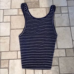 Hollister Cropped Tank Top